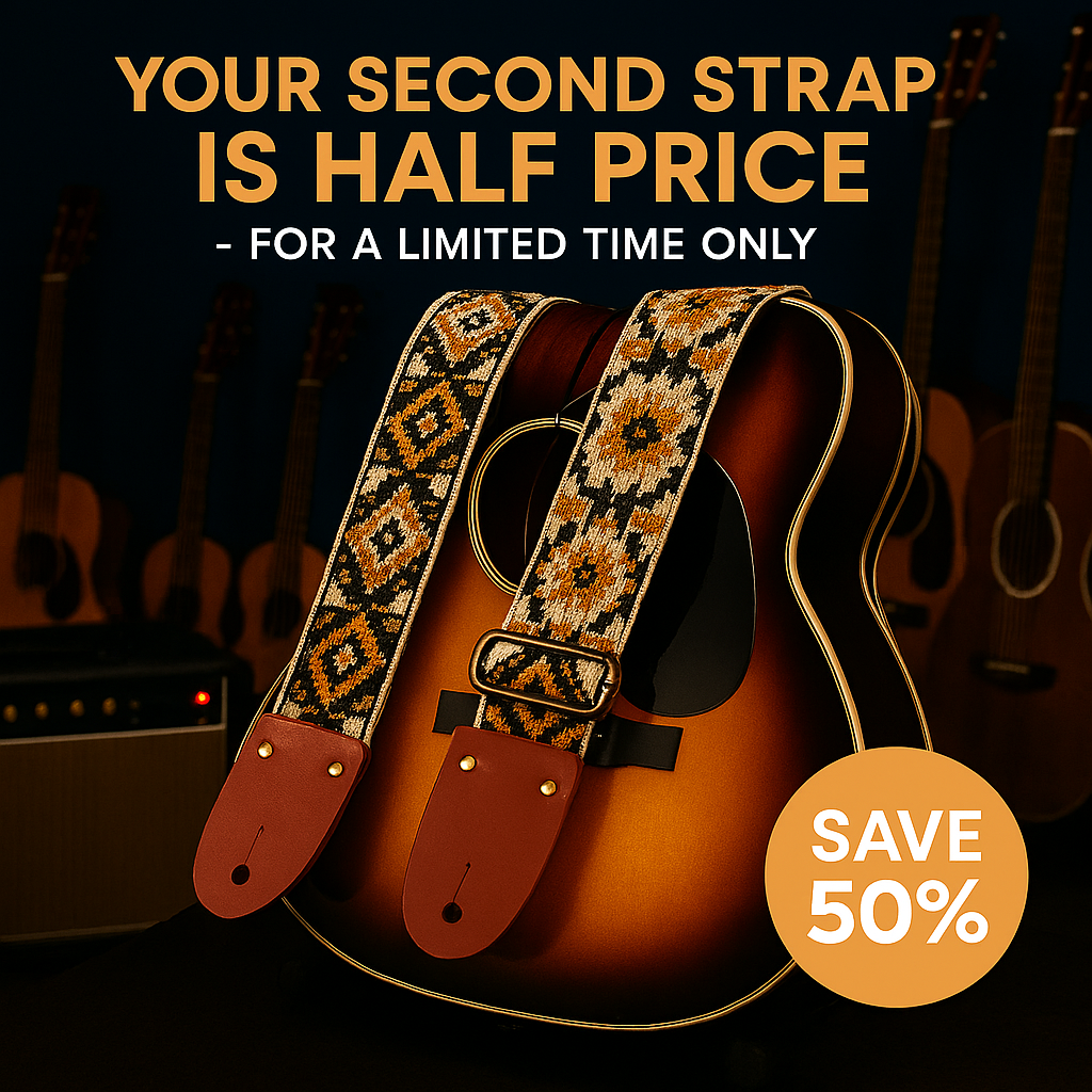 Savannah Sands - Premium Guitar Strap