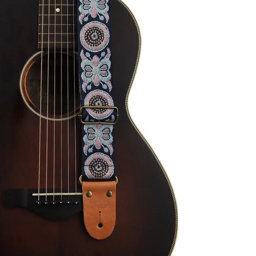 Canyon Bloom Premium Guitar Strap