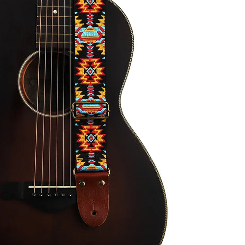 Desert Sunburst - Premium Guitar Strap