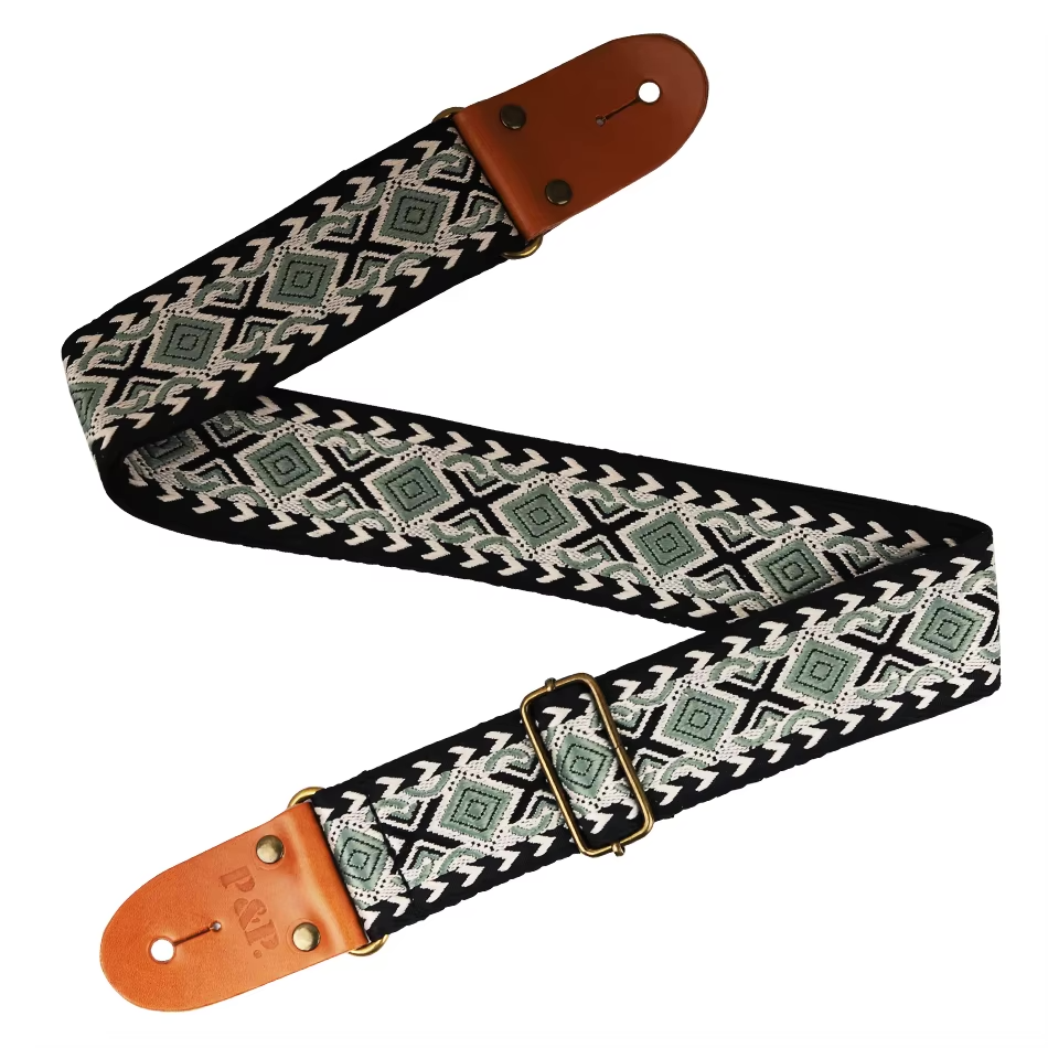 Emerald Eclipse Premium Guitar Strap